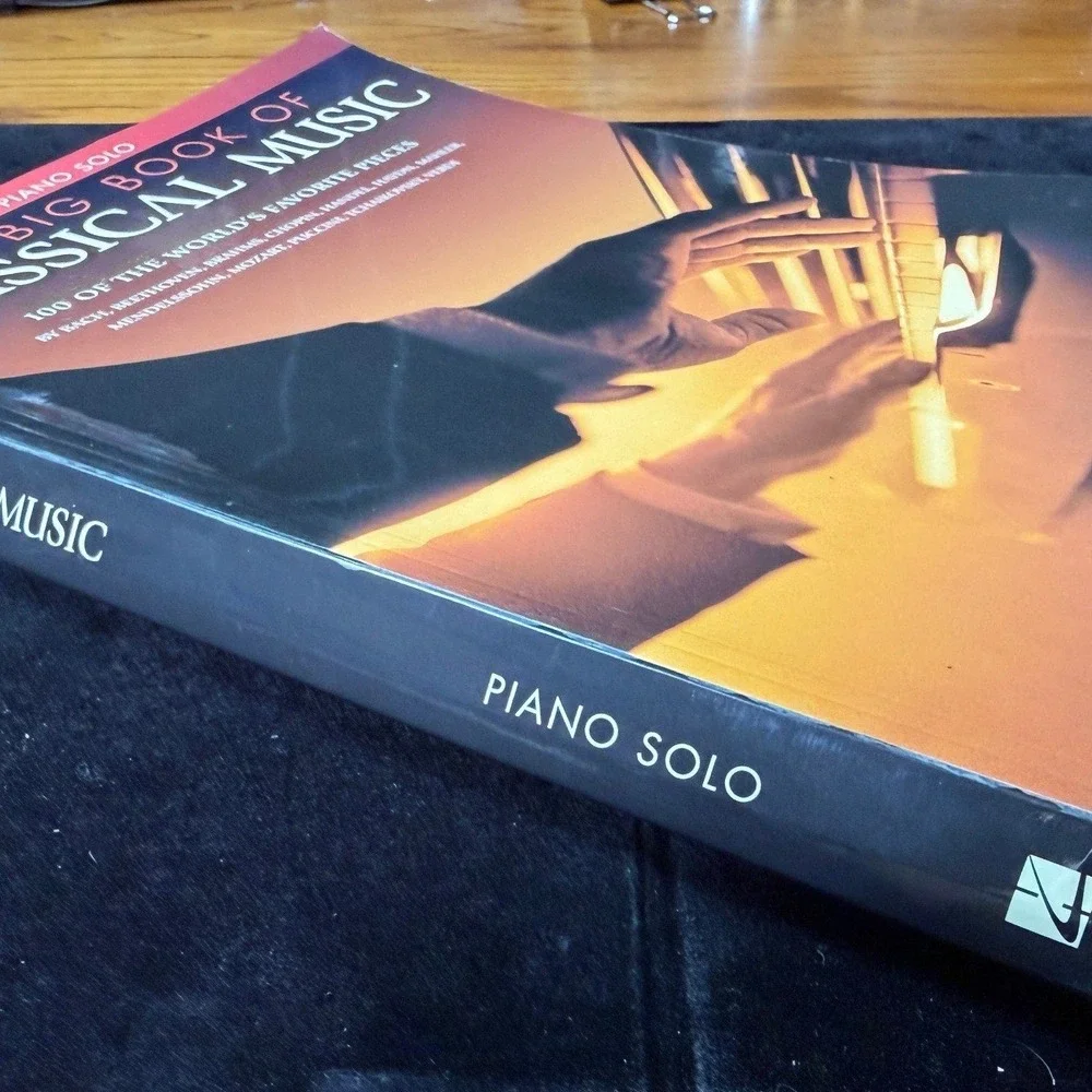 Classical Piano Sheet Music Lot Bach Faure Scriabin Hal Leonard - 4 Book Set